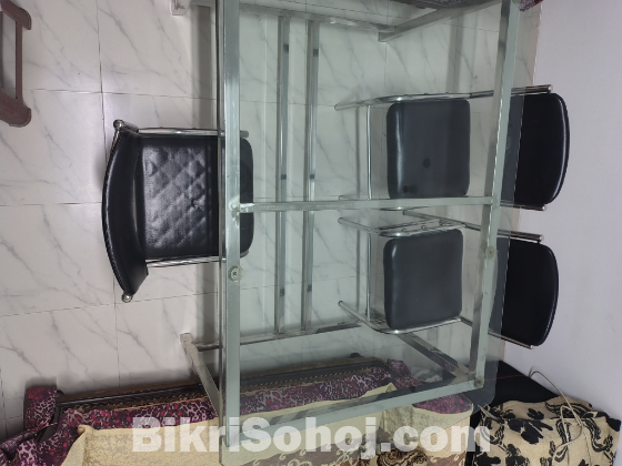 Dining table with 4 chairs